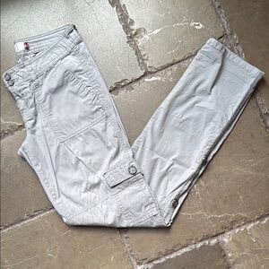Juniors SO Gray Cargo Pants Slim Fit